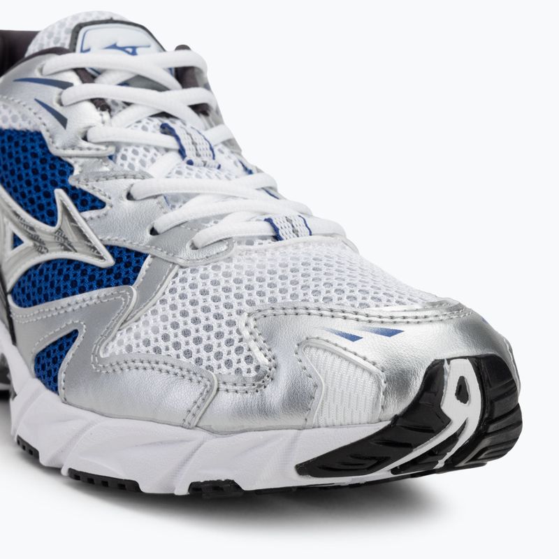 Férfi cipő Mizuno Wave Rider 10 fehér/ezüst/szörfözés a weben 7