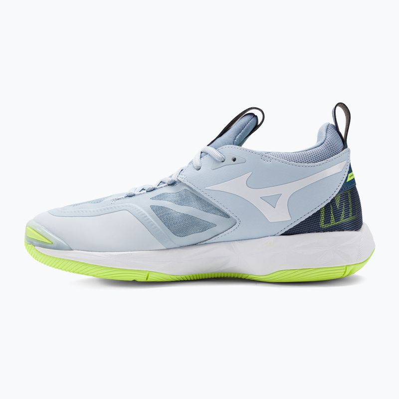 Férfi röplabda cipő Mizuno Wave Momentum 2 heather/white/neo lime 10