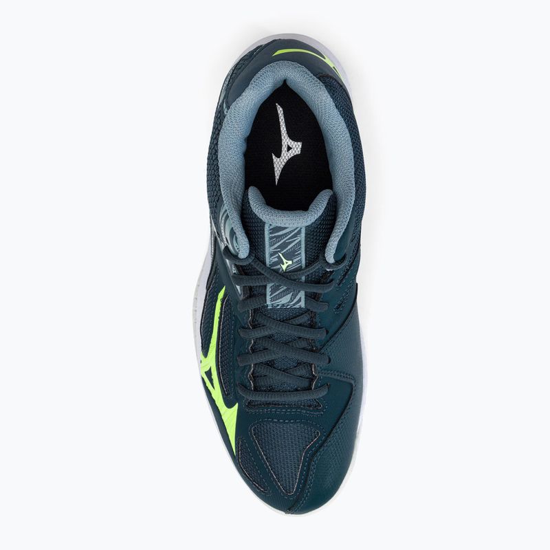 Férfi röplabda cipő Mizuno Thunder Blade 3 Mid kék V1GA217538 6