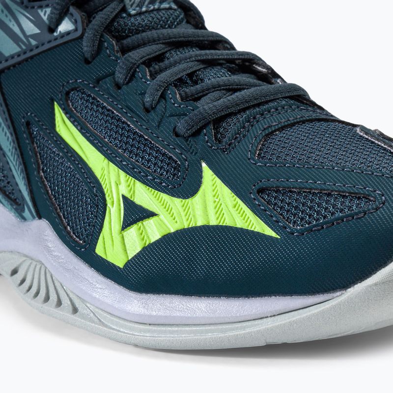 Férfi röplabda cipő Mizuno Thunder Blade 3 Mid kék V1GA217538 7