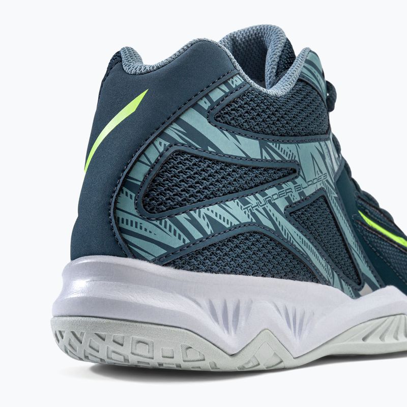 Férfi röplabda cipő Mizuno Thunder Blade 3 Mid kék V1GA217538 9