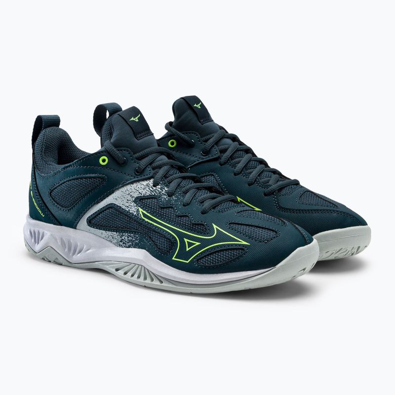 Mizuno Ghost Shadow férfi kézilabda cipő zöld X1GA218038_39.0/6.0 5