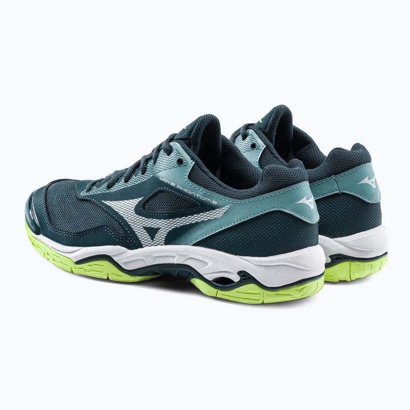 Férfi kézilabda cipő Mizuno Wave Phantom 2 kék X1GA206038 3