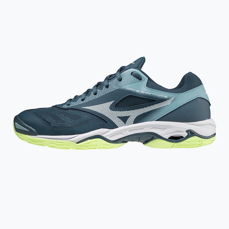 Férfi kézilabda cipő Mizuno Wave Phantom 2 kék X1GA206038 10