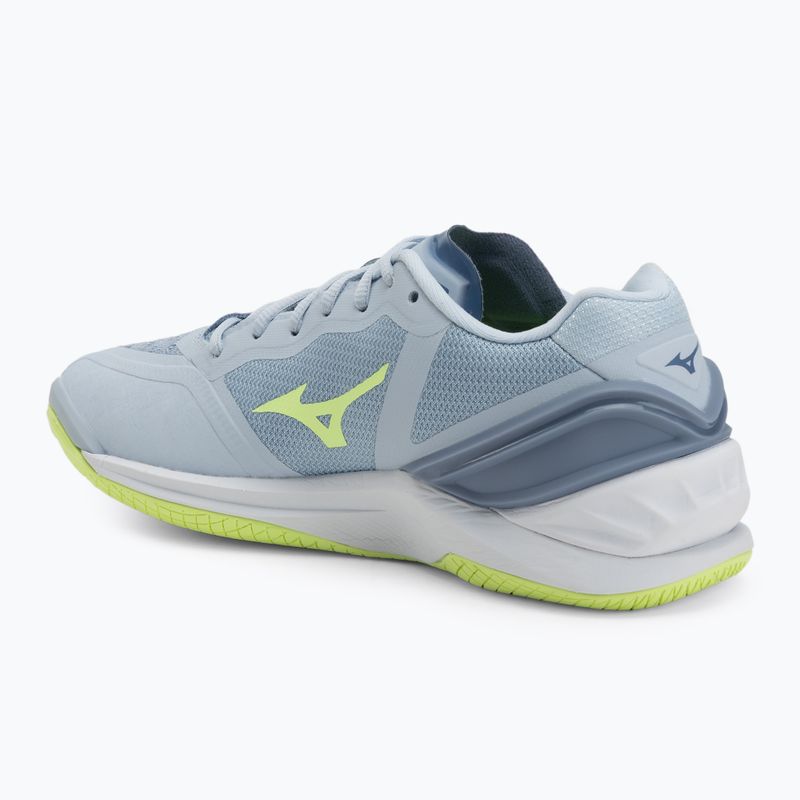 Női kézilabda cipő Mizuno Wave Stealth Neo heather/white/neo lime Mizuno Wave Stealth Neo heather/white/neo lime 3