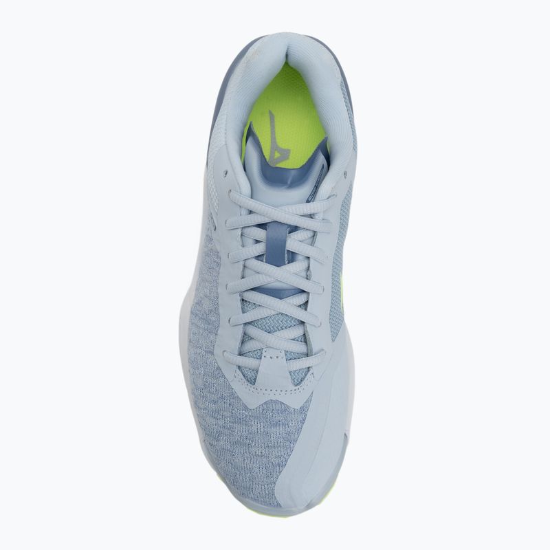 Női kézilabda cipő Mizuno Wave Stealth Neo heather/white/neo lime Mizuno Wave Stealth Neo heather/white/neo lime 5