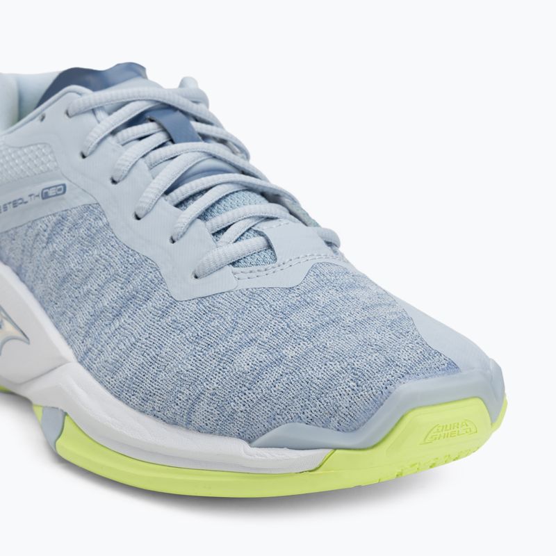Női kézilabda cipő Mizuno Wave Stealth Neo heather/white/neo lime Mizuno Wave Stealth Neo heather/white/neo lime 7