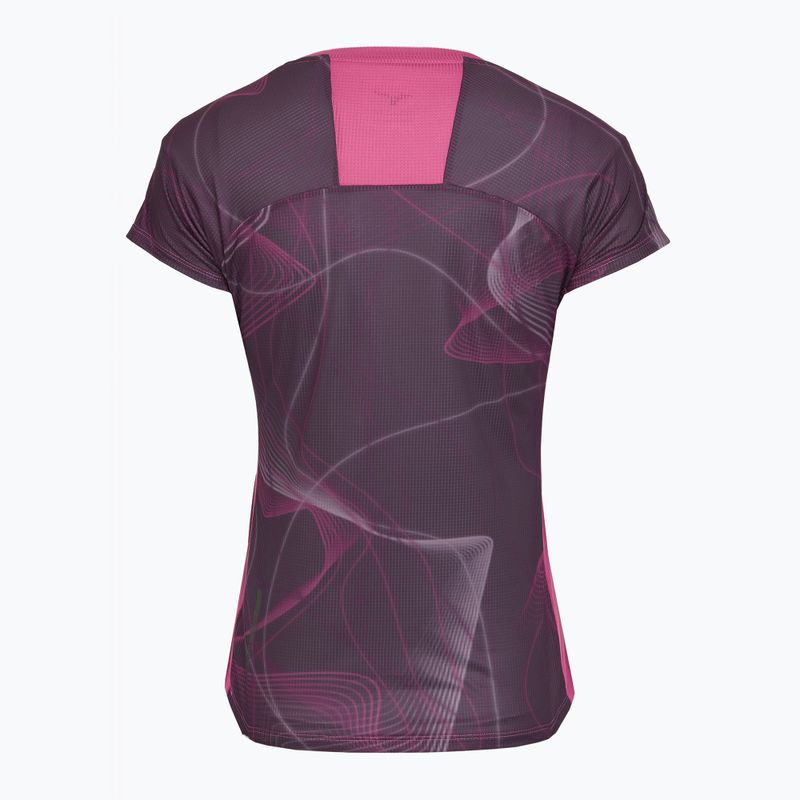 Női futópóló Mizuno Aero Tee gape bor 2