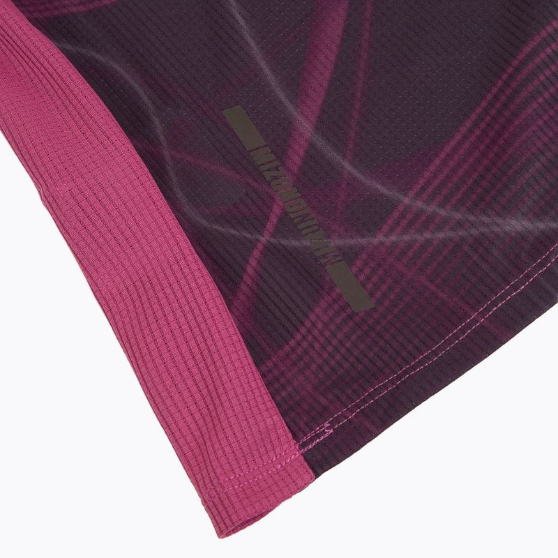 Női futópóló Mizuno Aero Tee gape bor 4
