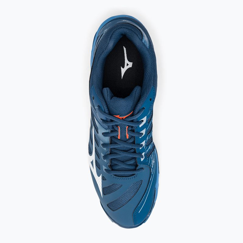 Férfi röplabda cipő Mizuno Wave Voltage tengerészkék V1GA216021 6