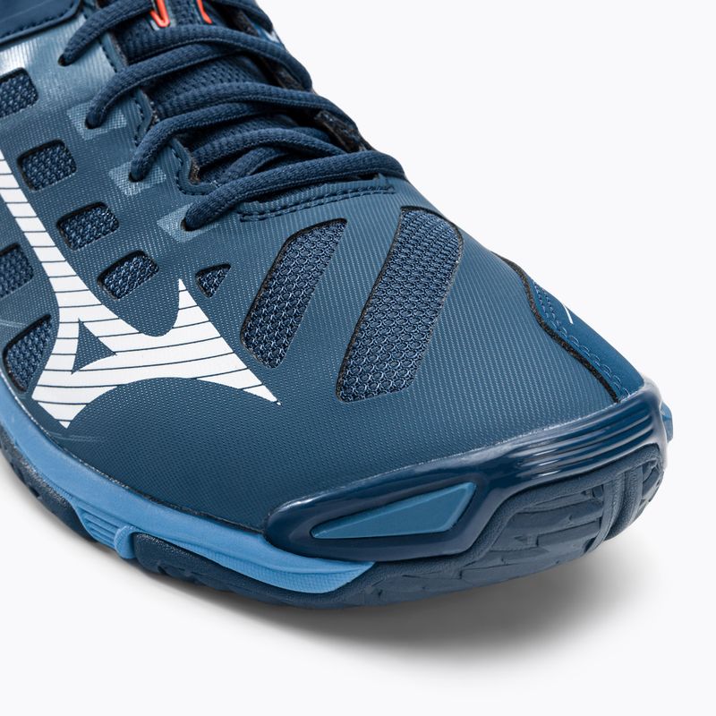 Férfi röplabda cipő Mizuno Wave Voltage tengerészkék V1GA216021 8