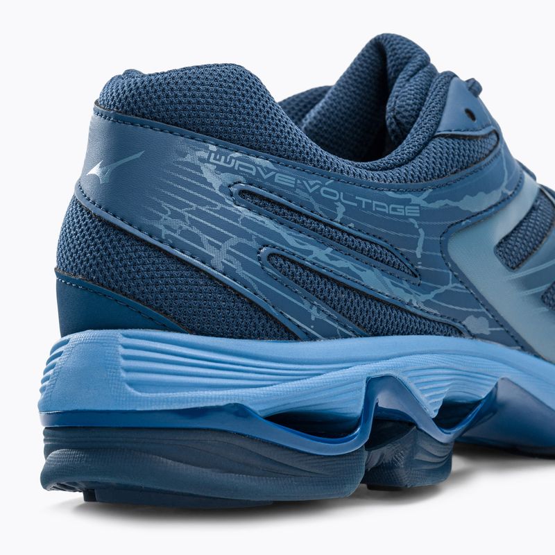 Férfi röplabda cipő Mizuno Wave Voltage tengerészkék V1GA216021 9