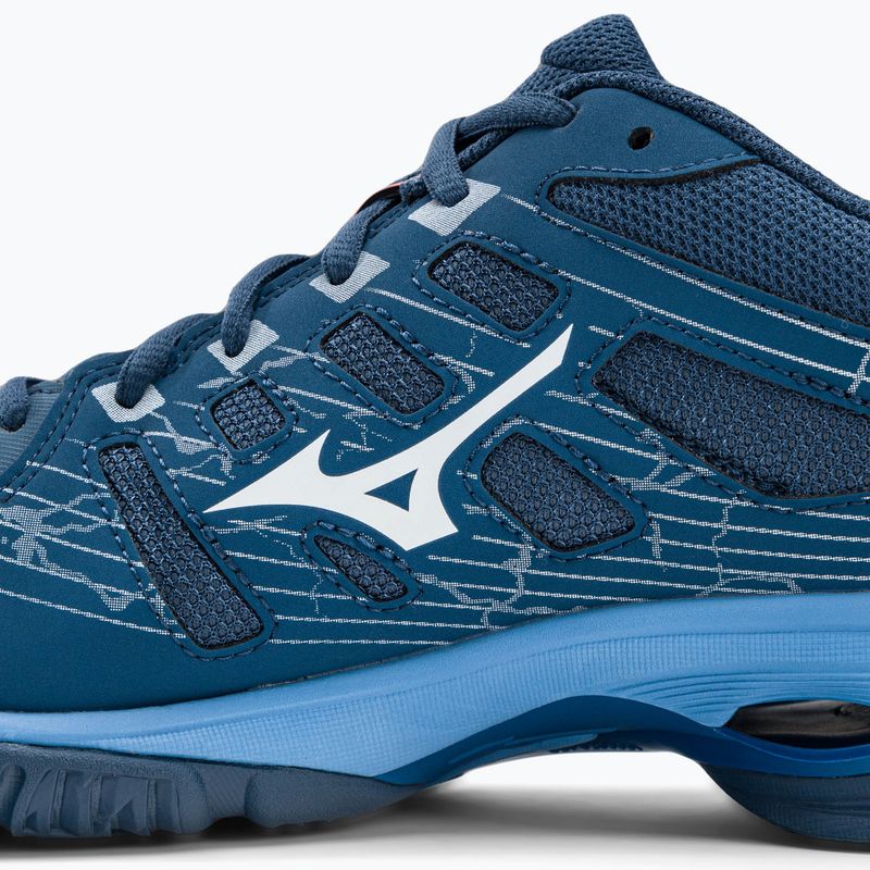 Férfi röplabda cipő Mizuno Wave Voltage tengerészkék V1GA216021 11