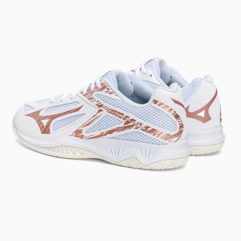 Női röplabda cipő Mizuno Thunder Blade 3 fehér V1GC217036 3