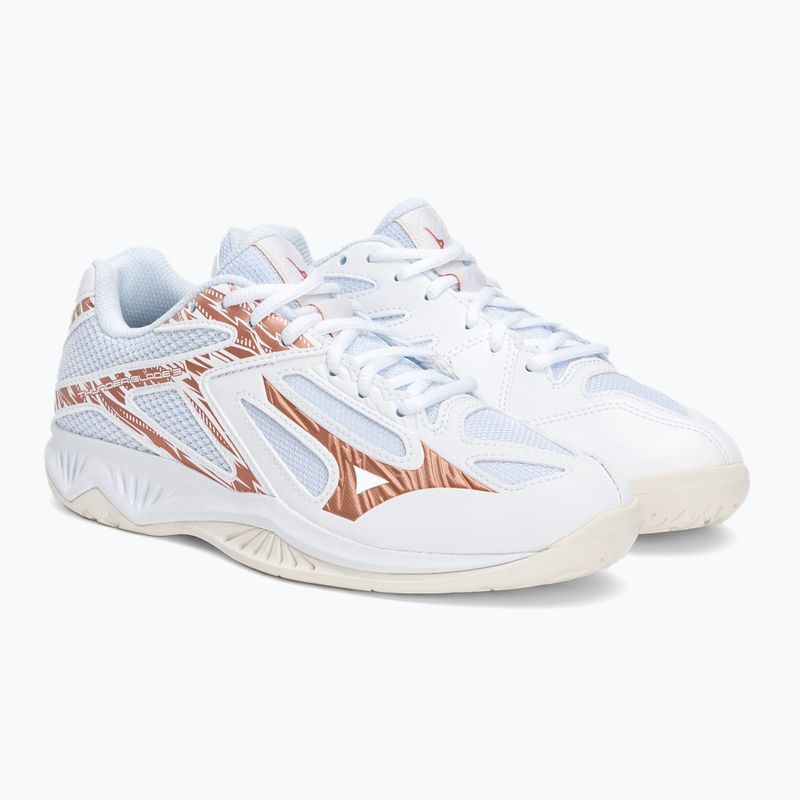 Női röplabda cipő Mizuno Thunder Blade 3 fehér V1GC217036 4