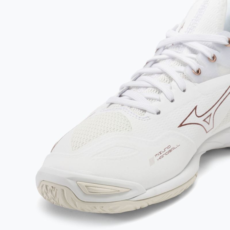 Női kézilabda cipő Mizuno Wave Mirage 4 white/rose/snow white 7