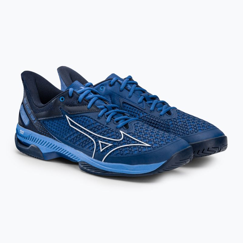 Férfi teniszcipő Mizuno Wave Exceed Tour 5 AC tengerészkék 61GA227026 5