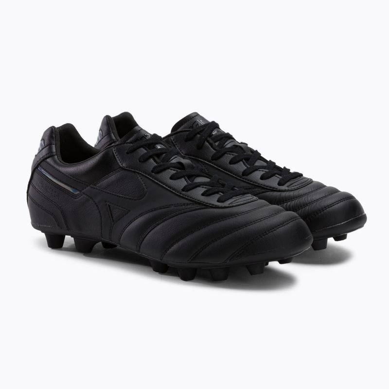 Mizuno Morelia II Elite MD labdarúgócipő fekete P1GA22121299 4