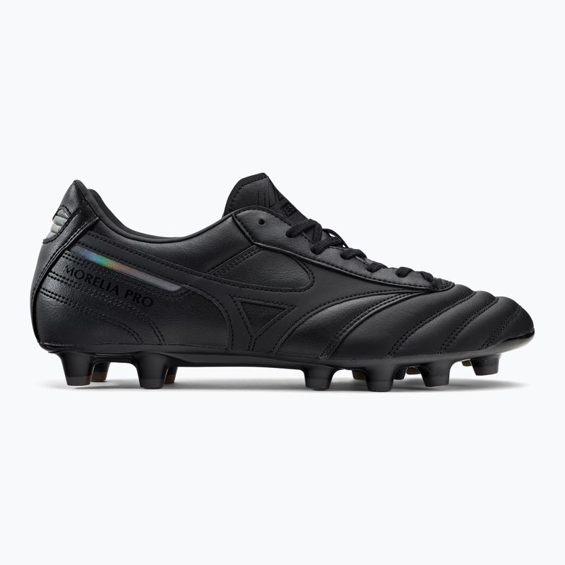 Mizuno Morelia II Pro MD labdarúgócipő fekete P1GA221399 2