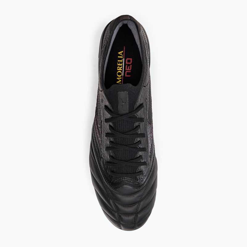 Mizuno Morelia Neo III Beta Elite Mix labdarúgócipő fekete P1GC229199 6