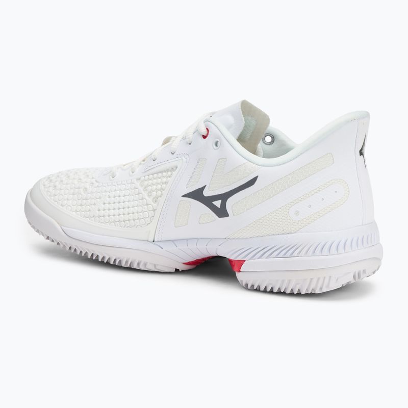 Női teniszcipő Mizuno Wave Exceed Tour 5 CC undyed white/quiet shade/opera red 3