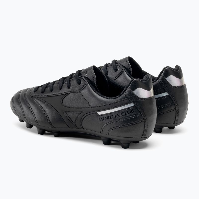 Mizuno Morelia II Club AG gyermek futballcipő fekete P1GB221799 3