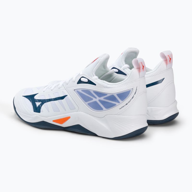 Férfi röplabda cipő Mizuno Wave Dimension fehér V1GA22224022 3