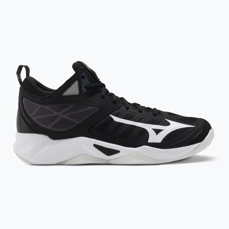 Férfi röplabda cipő Mizuno Wave Dimension Mid fekete V1GA224501 2