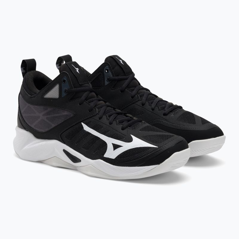 Férfi röplabda cipő Mizuno Wave Dimension Mid fekete V1GA224501 5