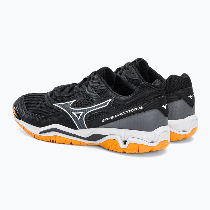 Férfi kézilabda cipő Mizuno Wave Phantom 3 fekete X1GA226044 3