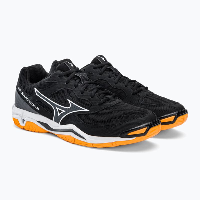 Férfi kézilabda cipő Mizuno Wave Phantom 3 fekete X1GA226044 4