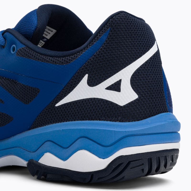 Férfi teniszcipő Mizuno Wave Exceed Light AC tengerészkék 61GA221826 10