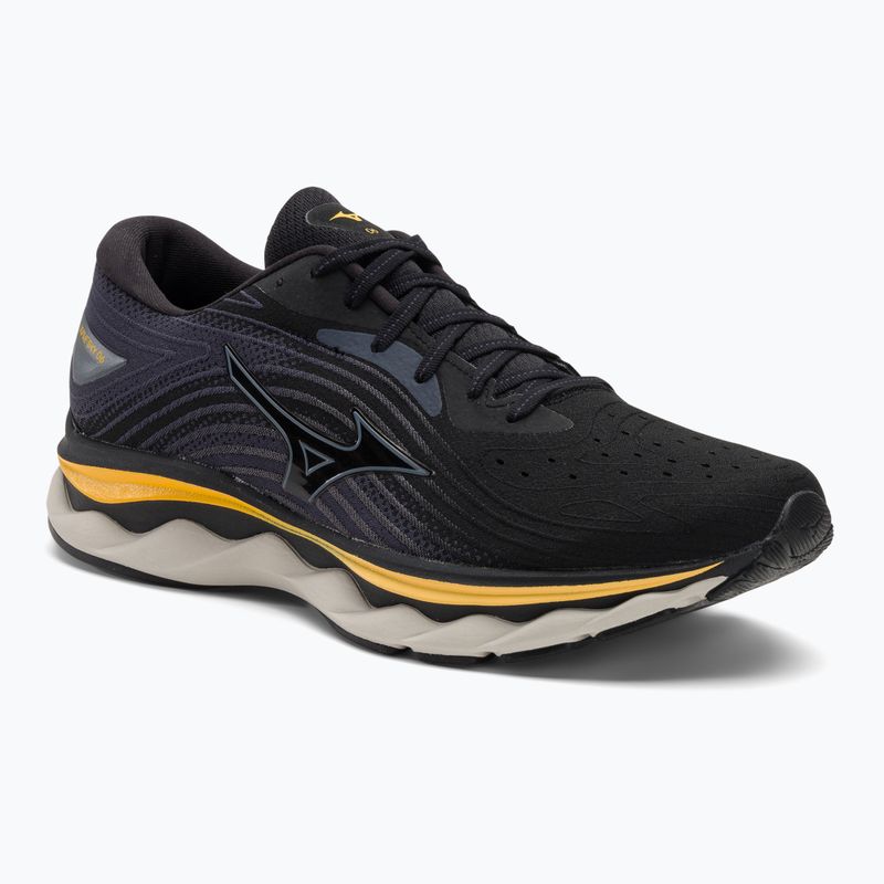 Férfi futócipő Mizuno Wave Sky 6 fekete/tradewinds/gold fúzió