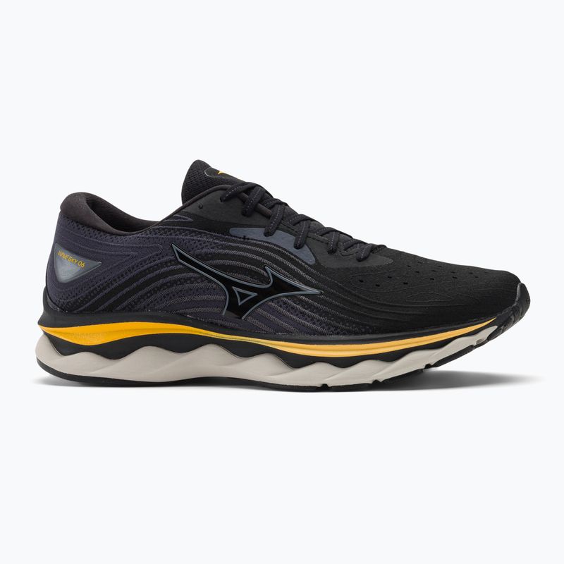 Férfi futócipő Mizuno Wave Sky 6 fekete/tradewinds/gold fúzió 2