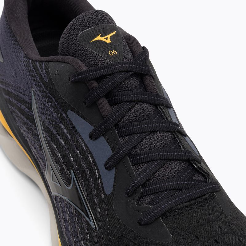Férfi futócipő Mizuno Wave Sky 6 fekete/tradewinds/gold fúzió 8