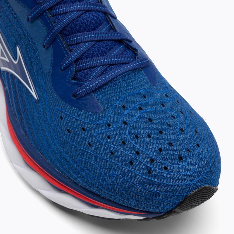 Férfi futócipő Mizuno Wave Sky 6 türkiz tenger/fehér/cseresznye paradicsom 9