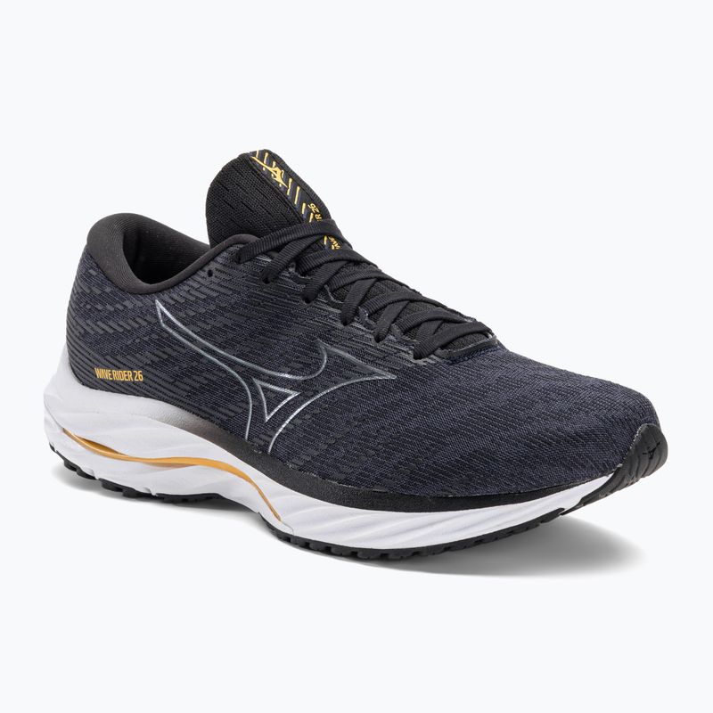 Férfi futócipő Mizuno Wave Rider 26 2E odyssey szürke/metál szürke/pale marigold