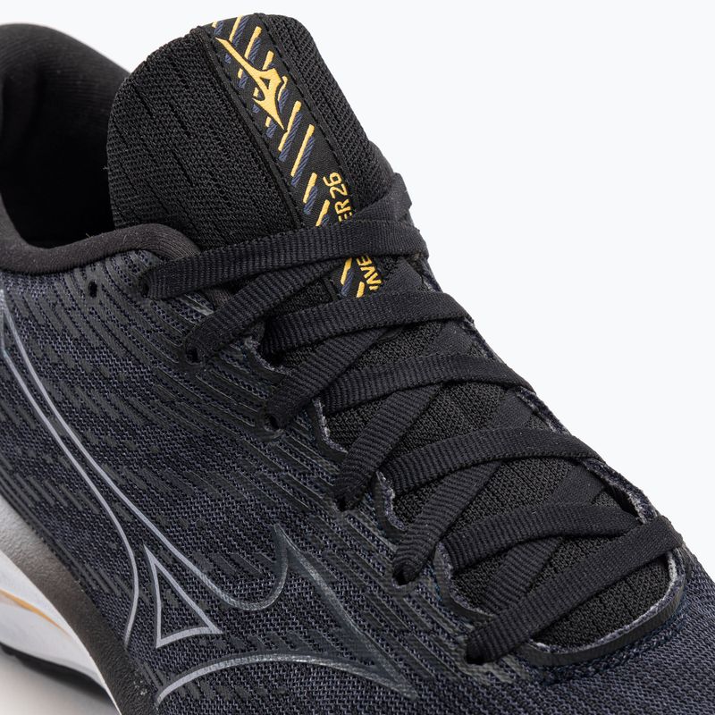 Férfi futócipő Mizuno Wave Rider 26 2E odyssey szürke/metál szürke/pale marigold 9