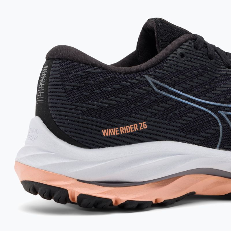 Női futócipő Mizuno Wave Rider 26 odyssey szürke/quicksilver/lazac szürke/quicksilver/salmon 10
