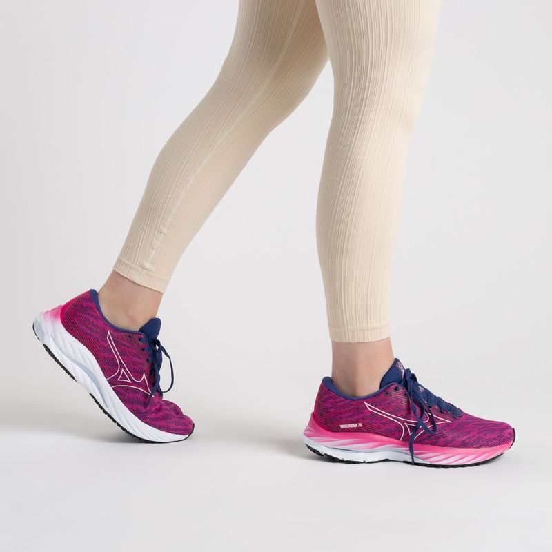 Női futócipő Mizuno Wave Rider 26 rózsaszín J1GD220327 2
