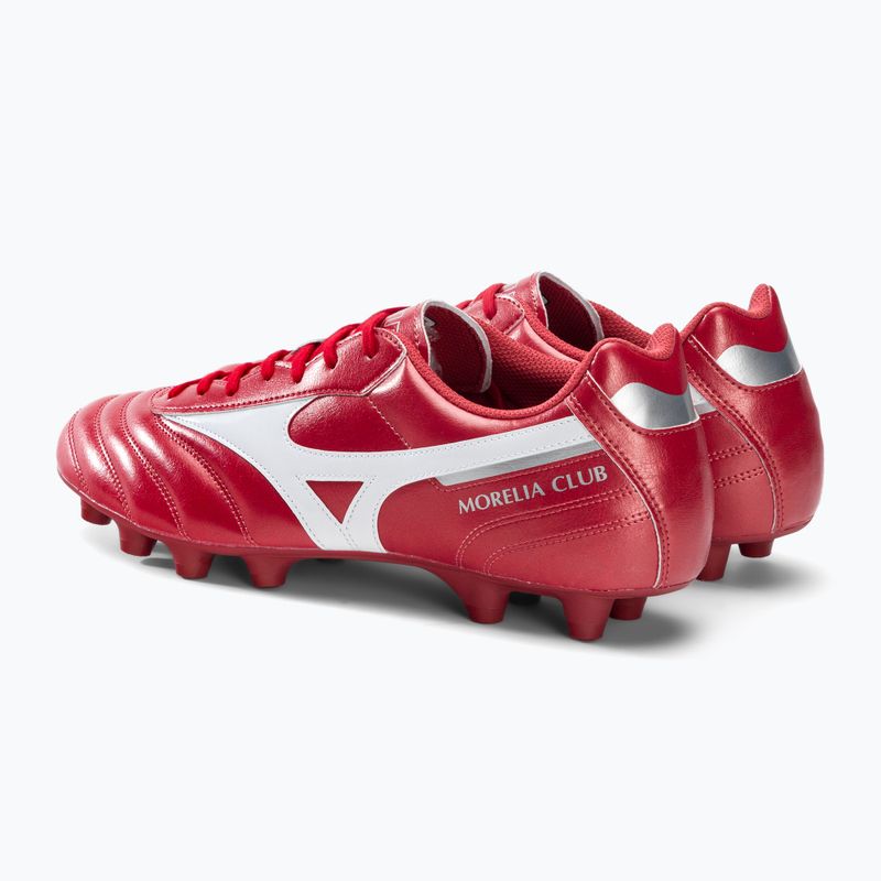 Mizuno Morelia II Club MD férfi futballcipő piros P1GA221660 3