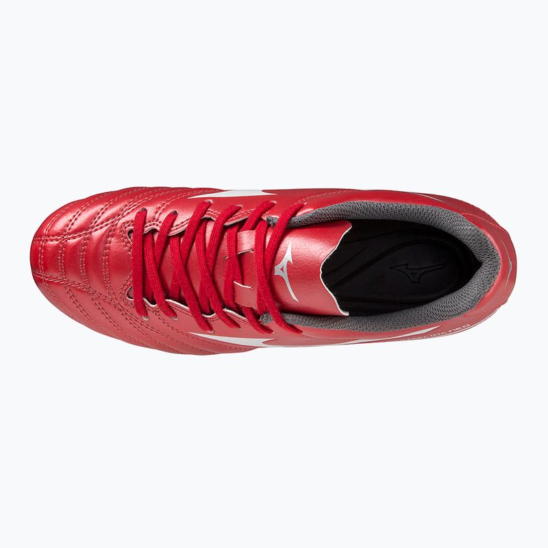 Mizuno Monarcida II Sel MD gyermek futballcipő piros P1GB222560 14