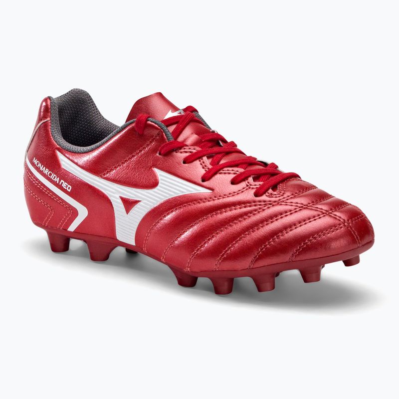Mizuno Monarcida II Sel MD gyermek futballcipő piros P1GB222560