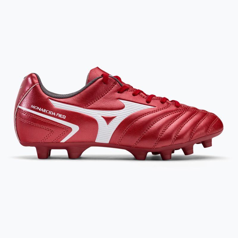 Mizuno Monarcida II Sel MD gyermek futballcipő piros P1GB222560 2