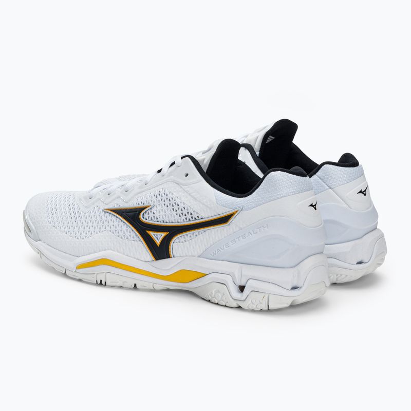 Férfi kézilabda cipő Mizuno Wave Stealth V fehér X1GA18180013 3