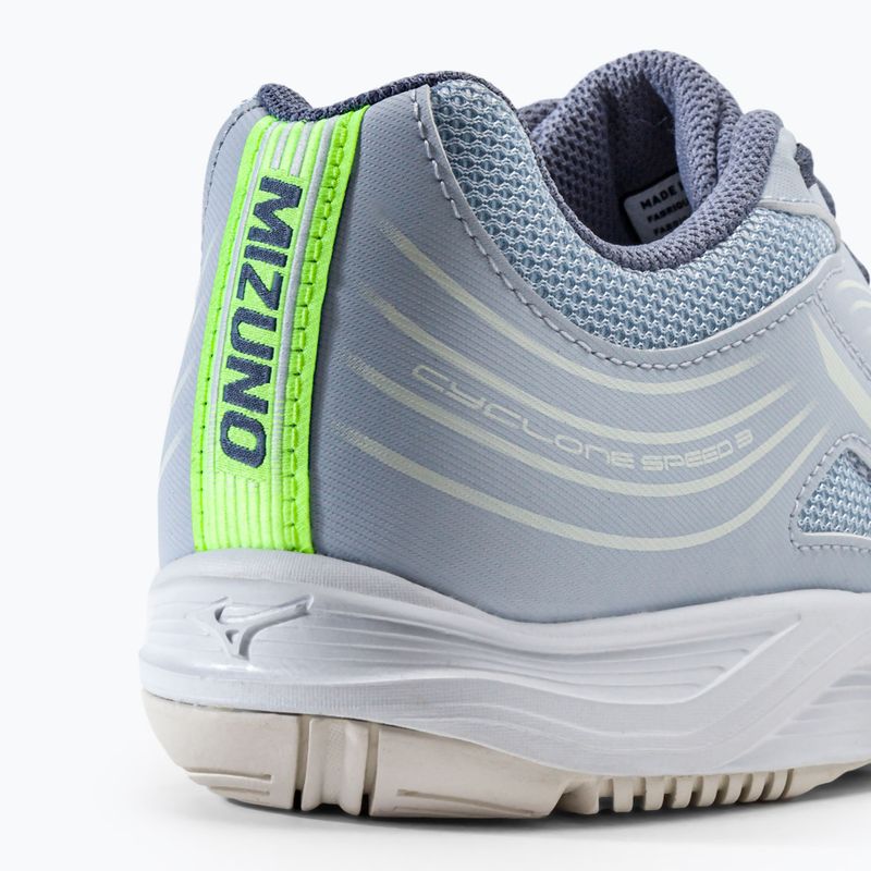 Mizuno Cyclone Speed 3 röplabdacipő szürke 8