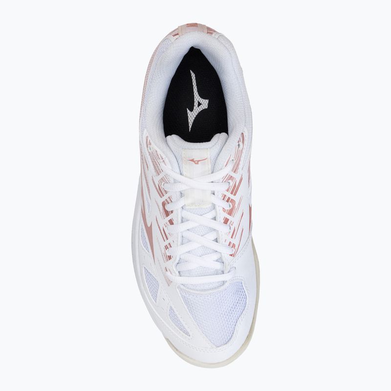 Mizuno Stealth Star C gyermek kézilabda cipő fehér X1GC2107K36 6