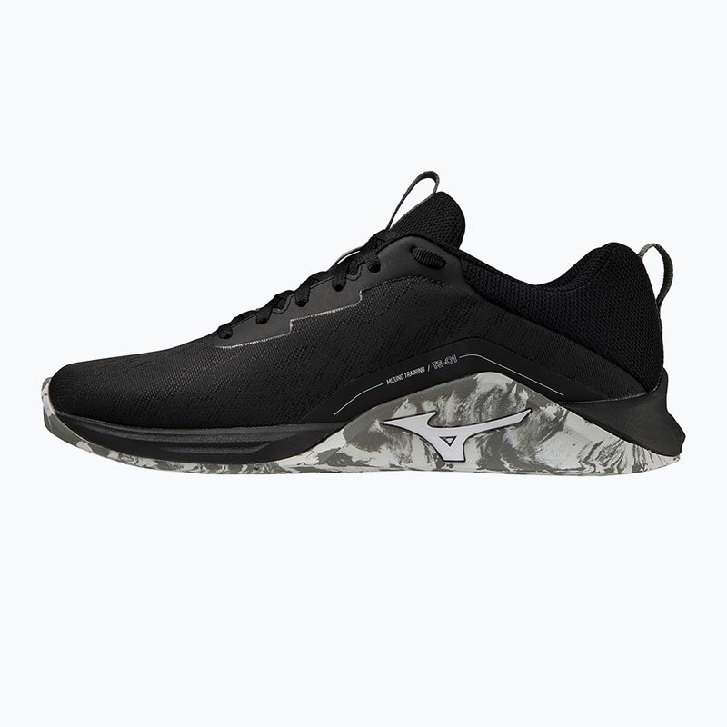Mizuno TS-01 Fekete/Fehér/Quiet Shade futócipő 31GC220101 10