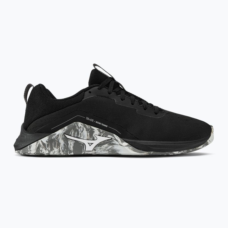 Mizuno TS-01 Fekete/Fehér/Quiet Shade futócipő 31GC220101 2