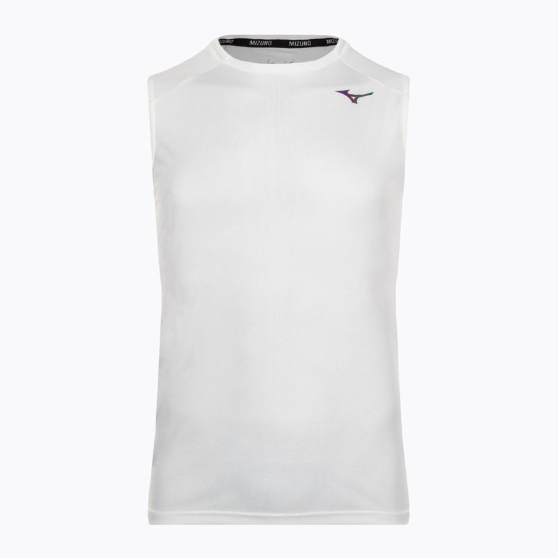 Férfi futópóló Mizuno Two Loop 88 Tank fehér 32GAA00502
